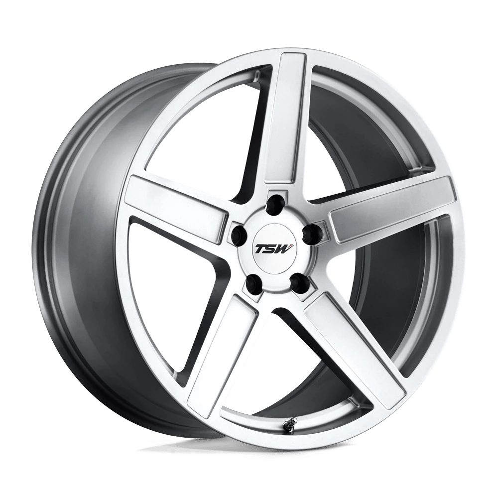 TSW ASCENT Wheel | Matte Titanium Silver