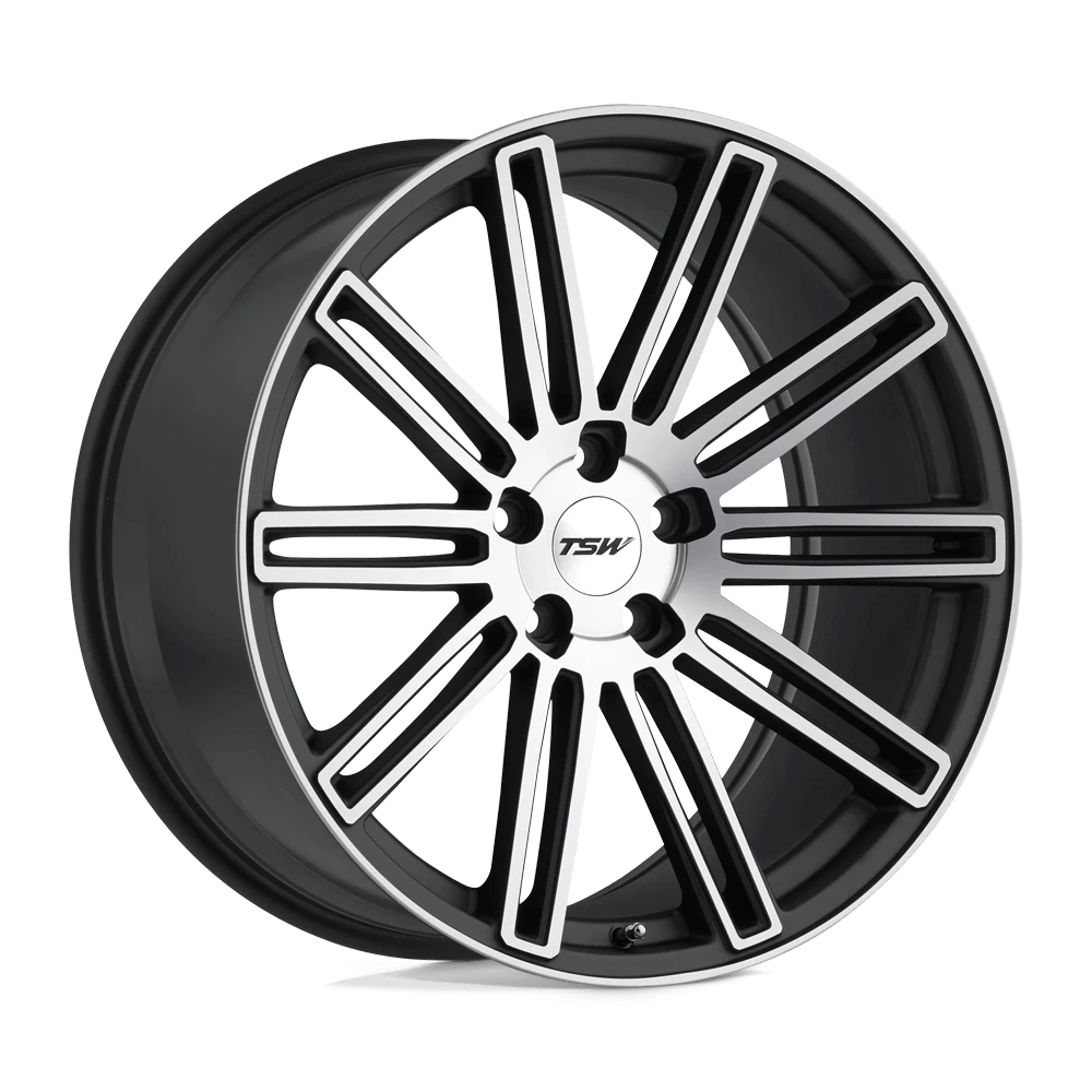 TSW CROWTHORNE Wheel | Matte Gunmetal W/ Matte Machine Face