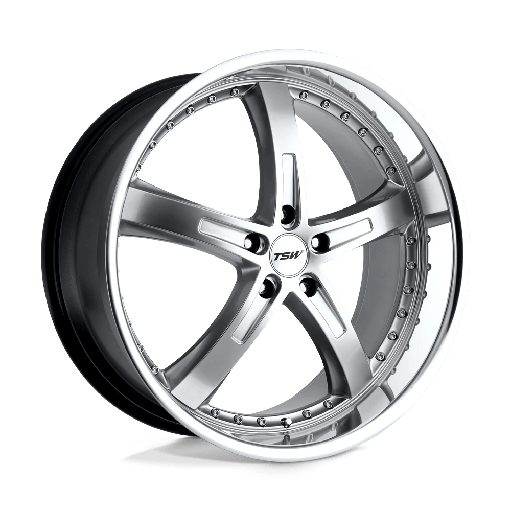 TSW JARAMA Wheel | Hyper Silver W/ Mirror Cut Lip