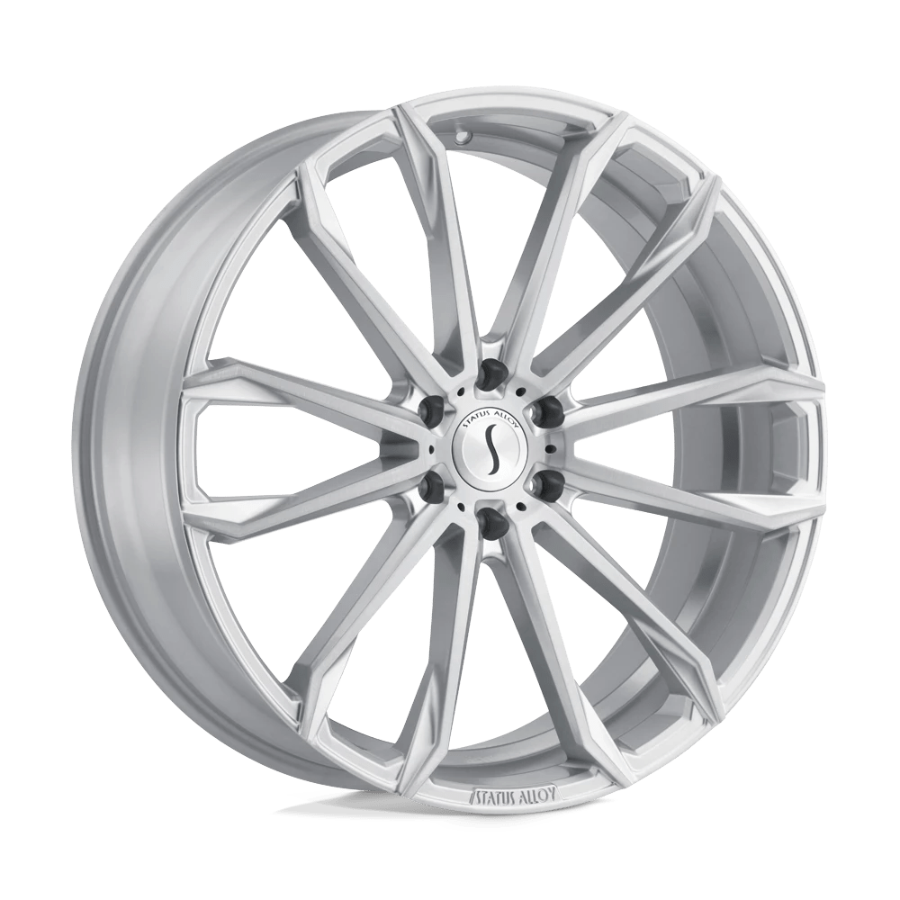 Status MASTADON Wheel | Silver W/ Brushed Machined Face