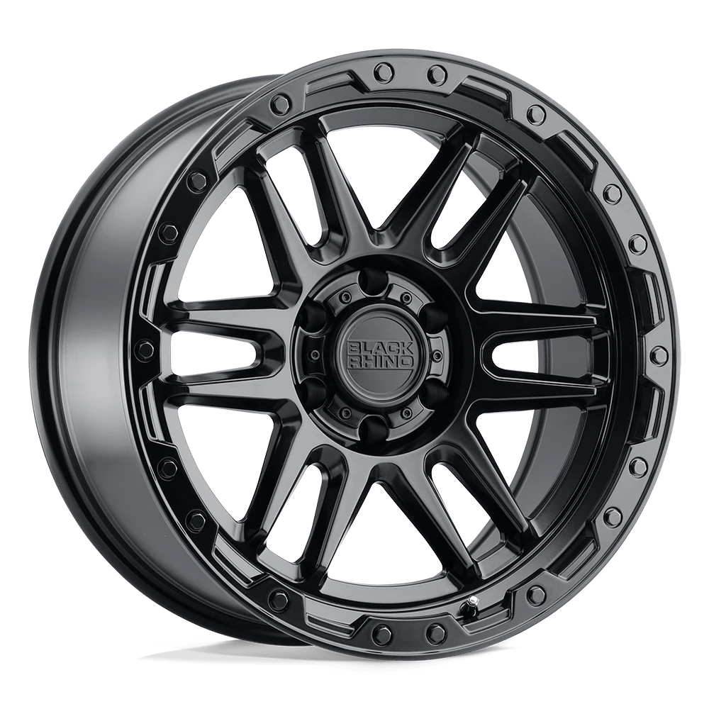 Black Rhino APACHE Wheel | Matte Black W/ Black Bolts