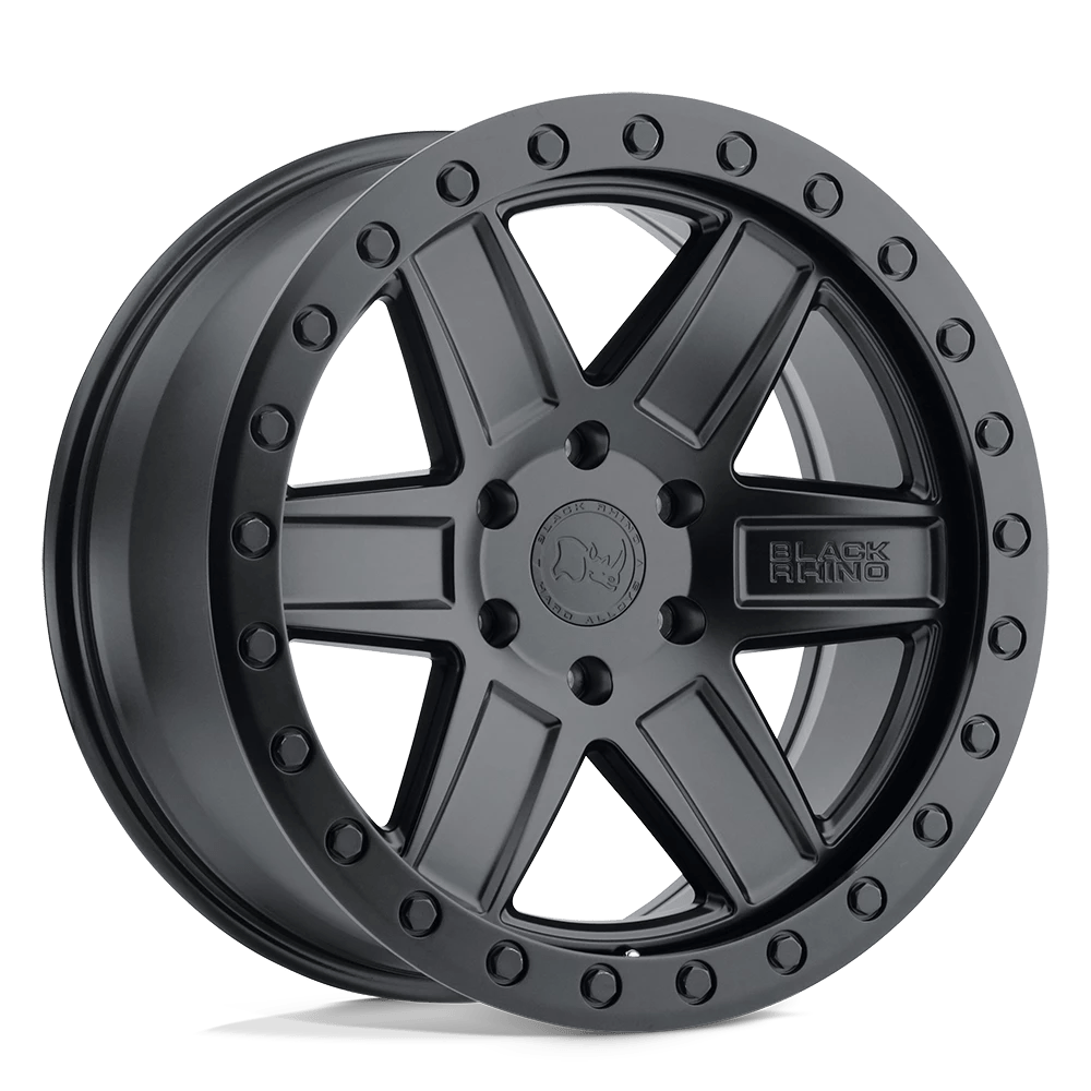 Black Rhino ATTICA Wheel | Matte Black W/ Black Ring