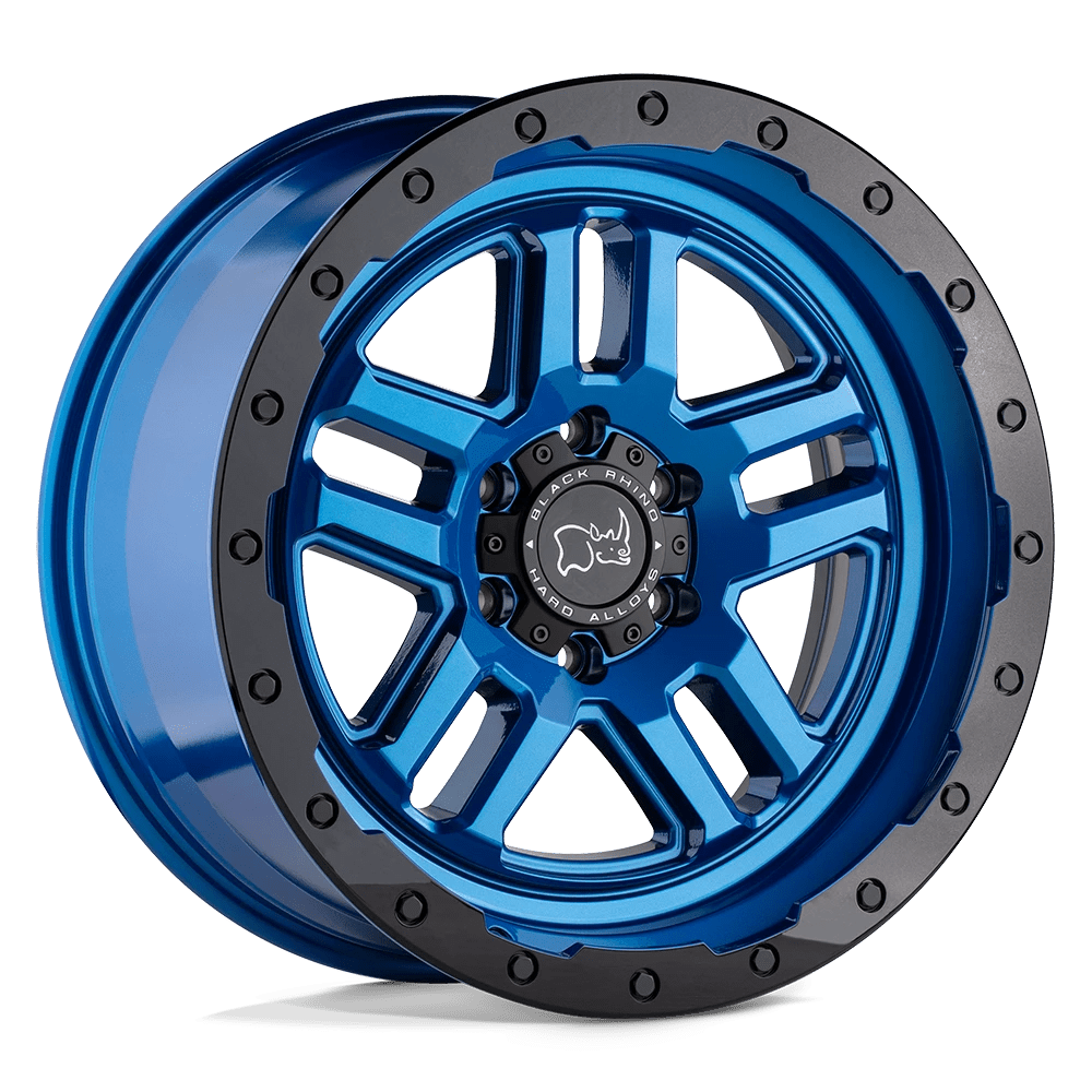 Black Rhino BARSTOW Wheel | Dearborn Blue W/ Black Ring