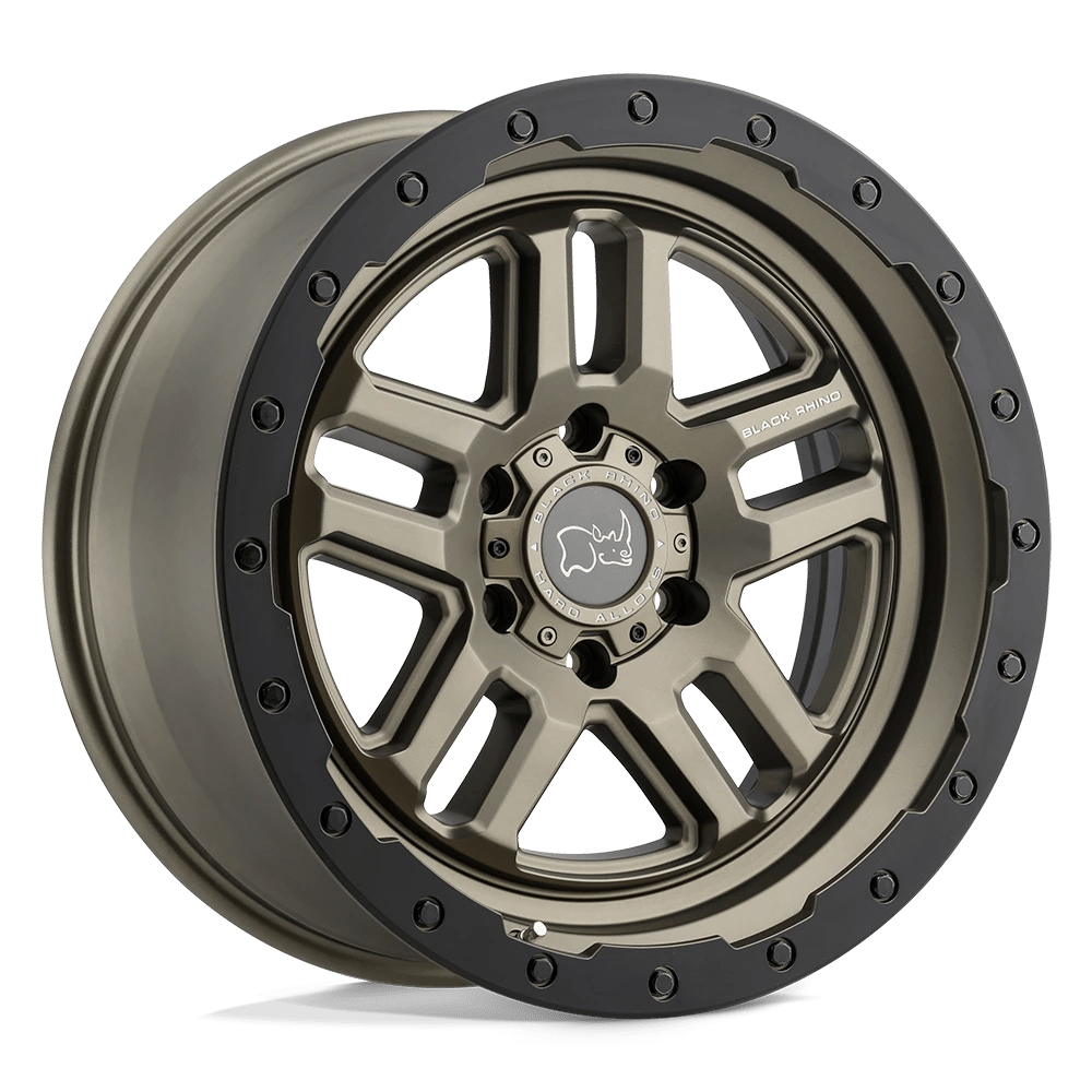 Black Rhino BARSTOW Wheel | Matte Bronze W/ Matte Black Ring