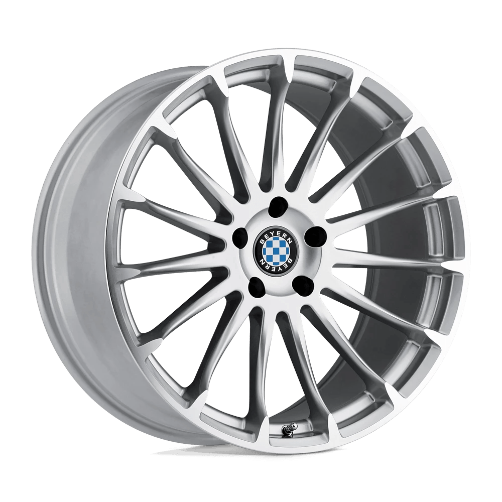 Beyern AVIATIC Wheel | Silver W/ Mirror Cut Face