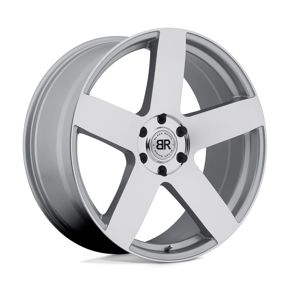Black Rhino EVEREST Wheel | Silver W/ Mirror-Cut Face