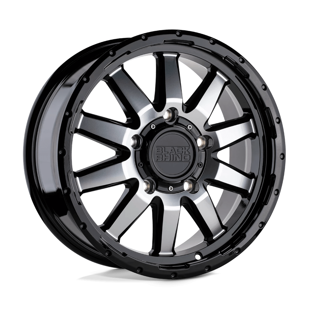Black Rhino EXCURSION Wheel | Gloss Black W/ Mirror Face