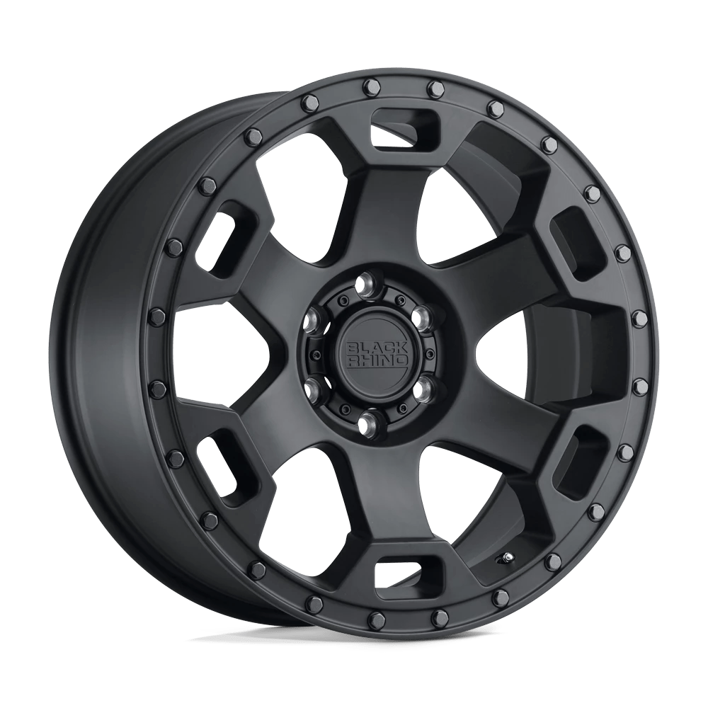 Black Rhino GAUNTLET Wheel | Semi Gloss Black W/ Gunmetal Bolts