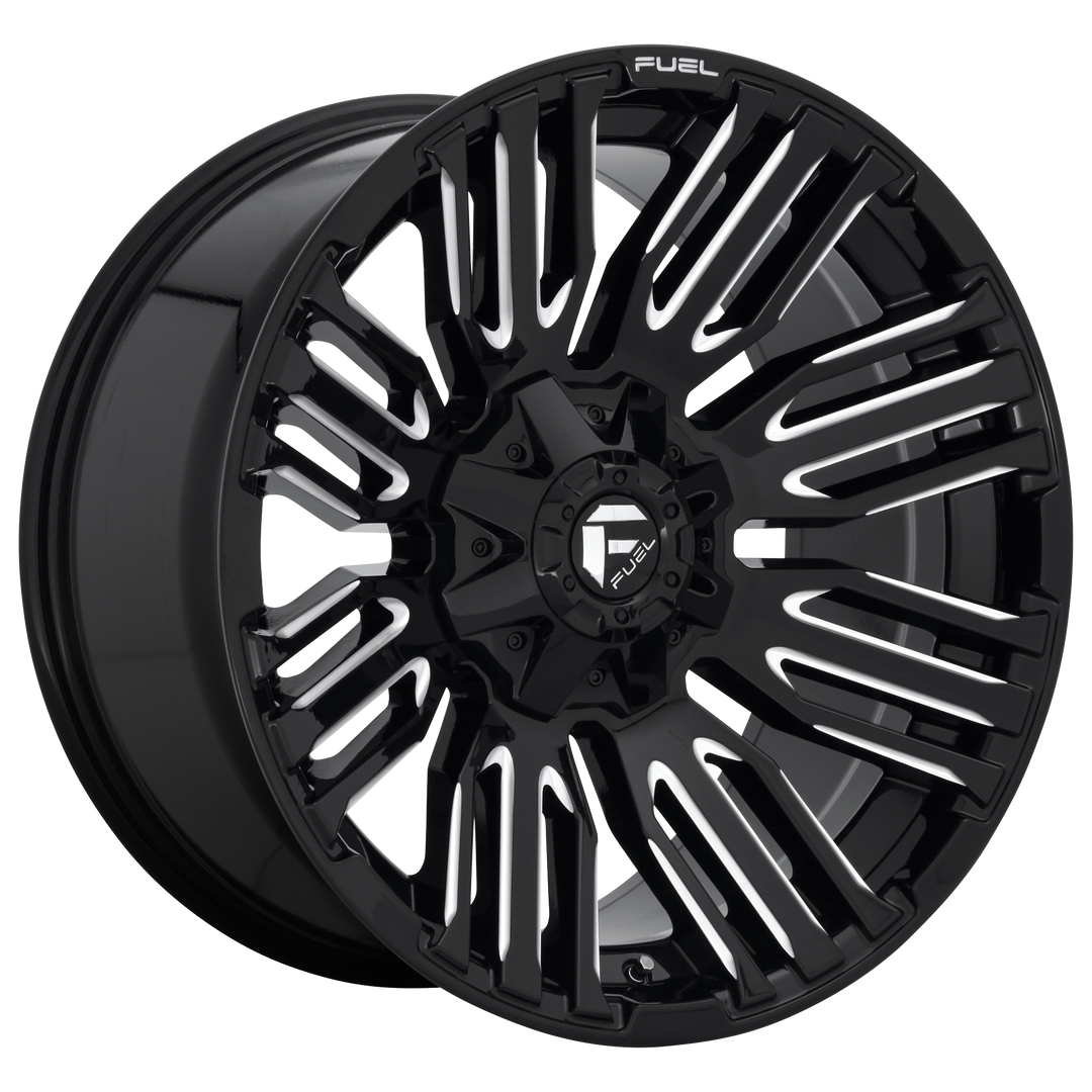 Fuel 1PC D649 SCHISM Wheel | Gloss Black Milled