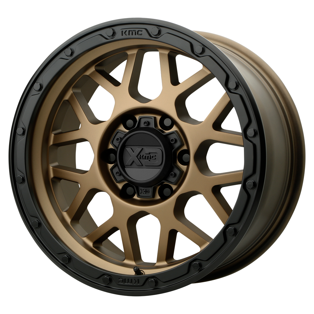 XD XD135 GRENADE OR Wheel | Matte Bronze W/ Matte Black Lip