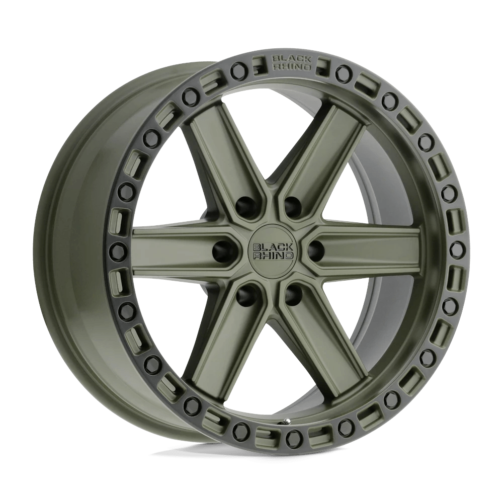 Black Rhino HENDERSON Wheel | Olive Drab Green W/ Black Ring
