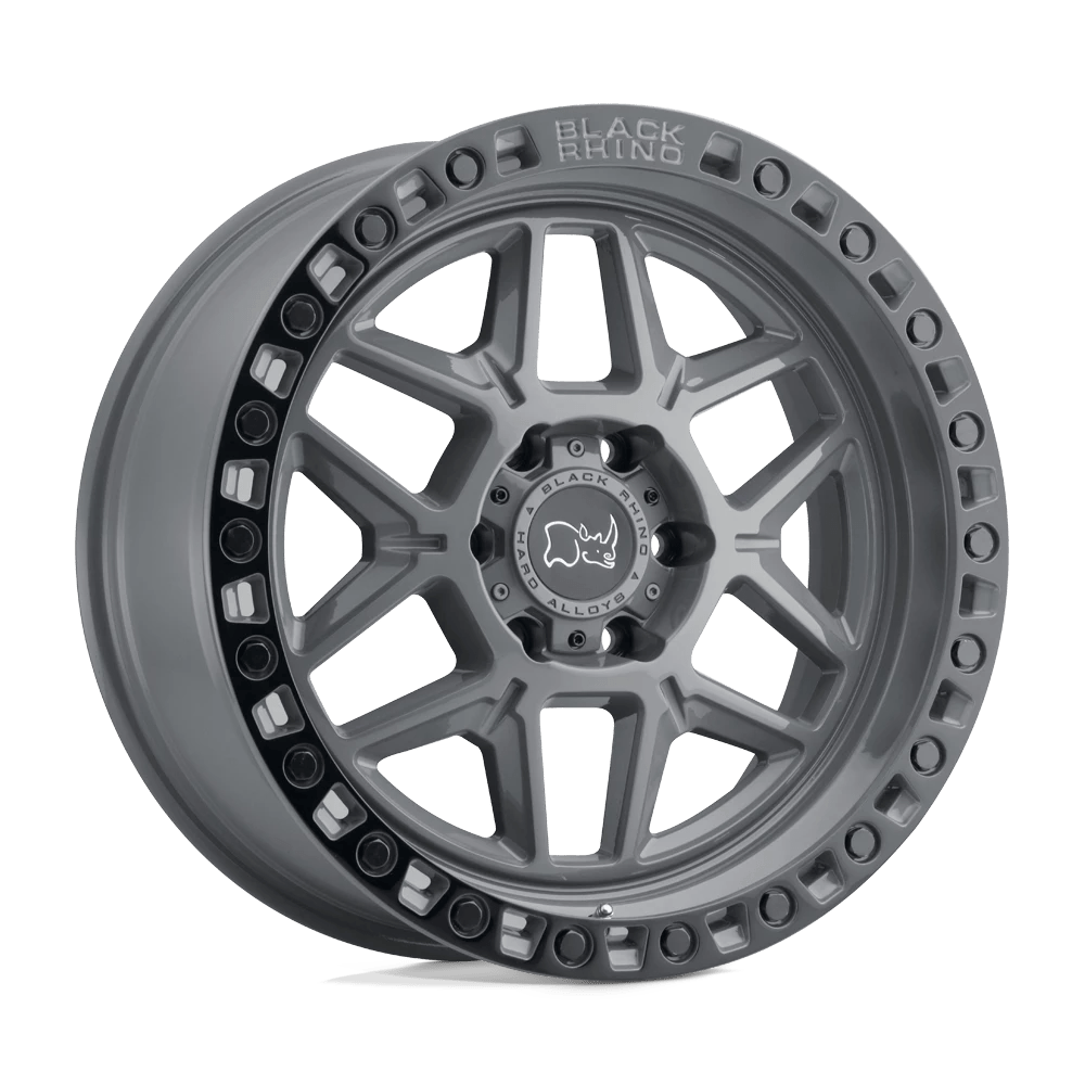 Black Rhino KELSO Wheel | Battleship Gray W/ Black Ring