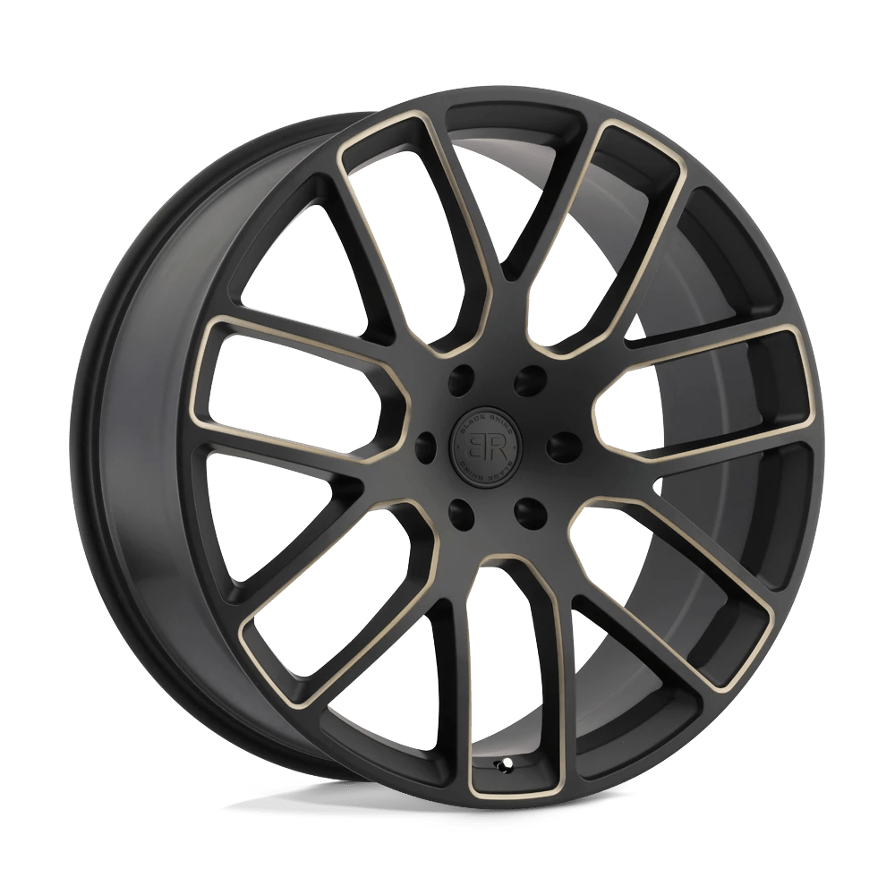 Black Rhino KUNENE Wheel | Matte Black W/ Dark Tint Milled Spokes