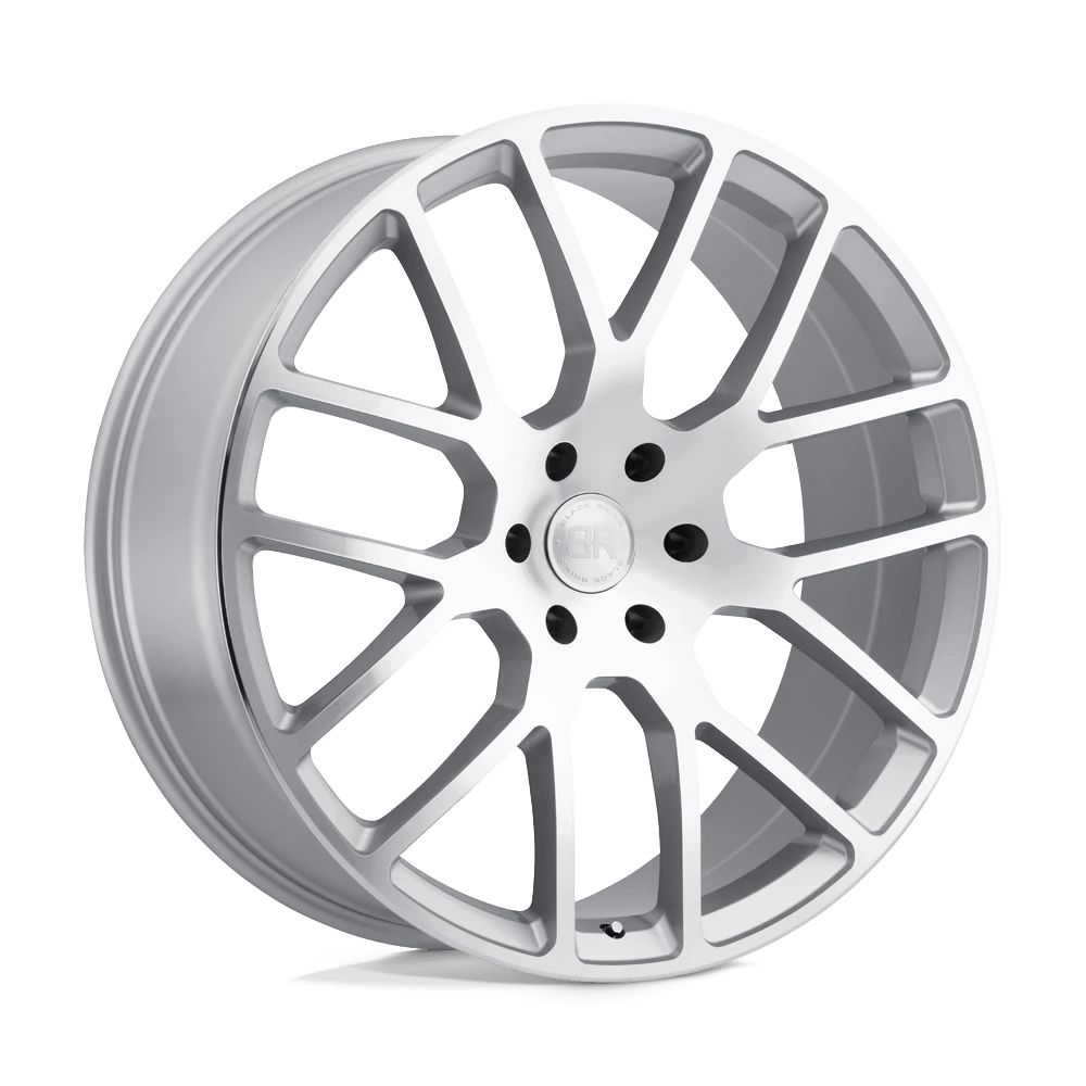 Black Rhino KUNENE Wheel | Silver W/ Mirror-Cut Face