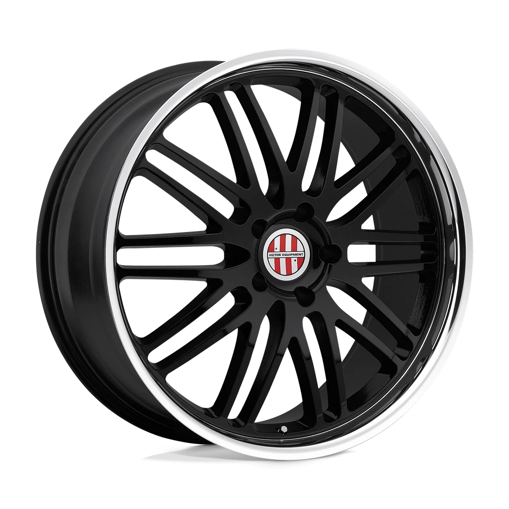Victor Equipment LEMANS Wheel | Gloss Black W/ Mirror Cut Lip