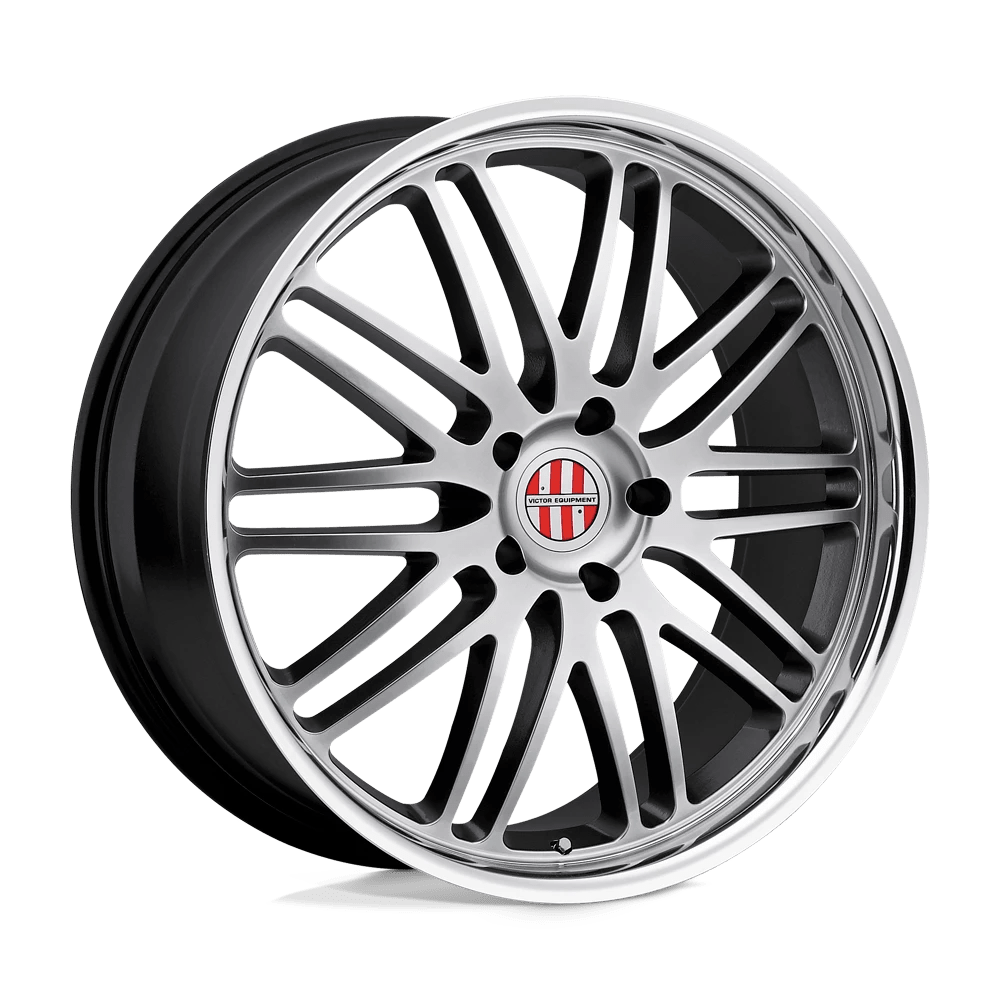 Victor Equipment LEMANS Wheel | Hyper Silver W/ Mirror Cut Lip