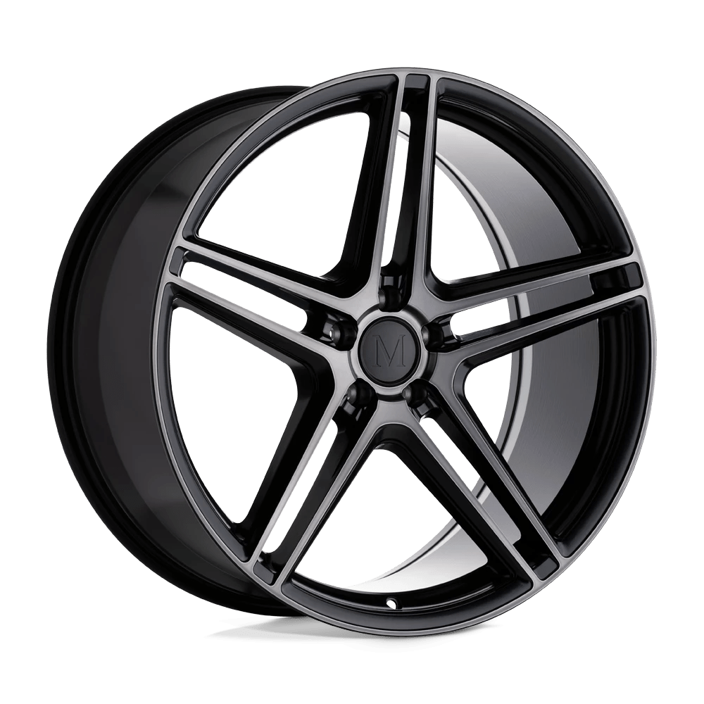 Mandrus BREMEN Wheel | Semi Gloss Black W/ Mirror Cut Face