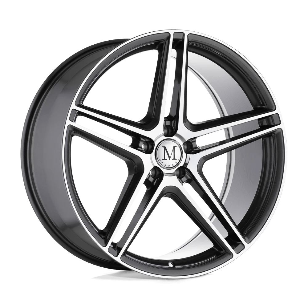 Mandrus BREMEN Wheel | Gloss Gunmetal W/ Mirror Cut Face