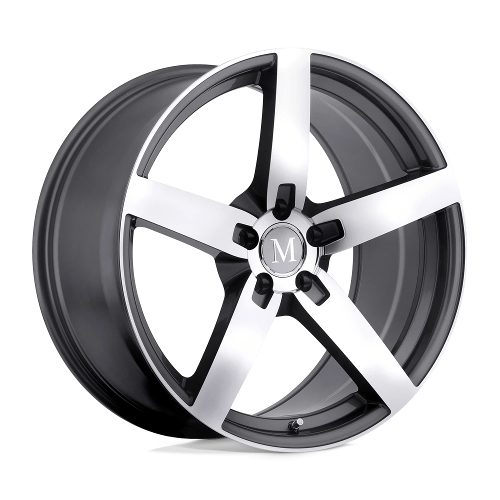 Mandrus ARROW Wheel | Gunmetal W/ Mirror Cut Face