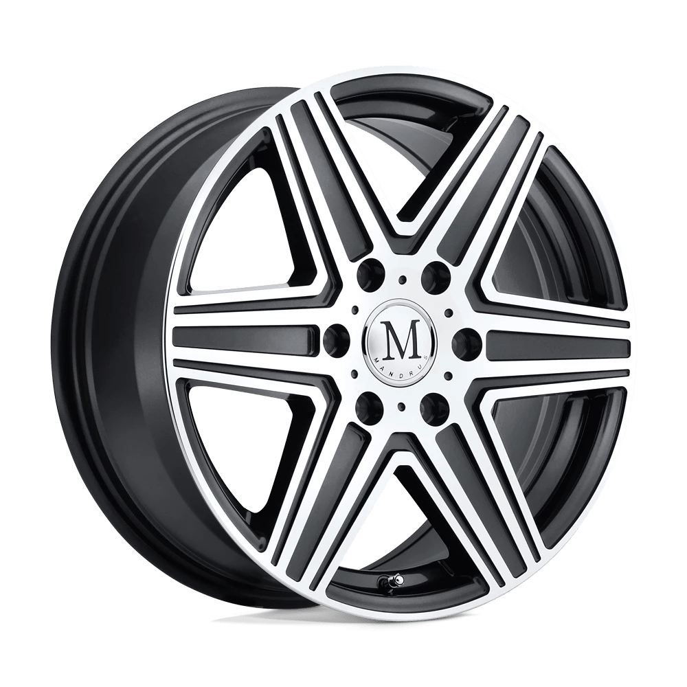 Mandrus ATLAS Wheel | Gunmetal W/ Mirror Cut Face & Lip