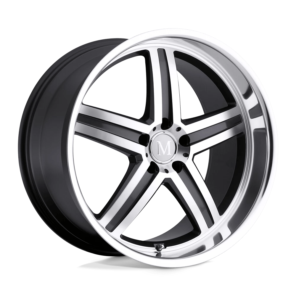 Mandrus MANNHEIM Wheel | Gunmetal W/ Mirror Cut Face & Lip