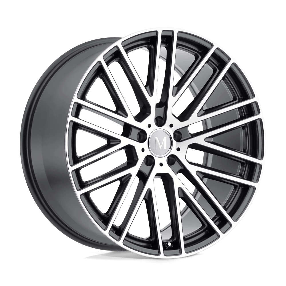 Mandrus MASCHE Wheel | Gloss Gunmetal W/ Mirror Cut Face