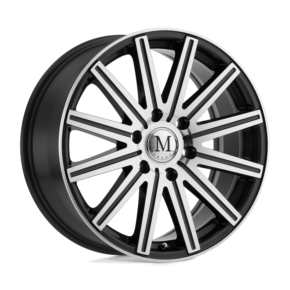 Mandrus STARK Wheel | Gunmetal W/ Mirror Cut Face & Lip