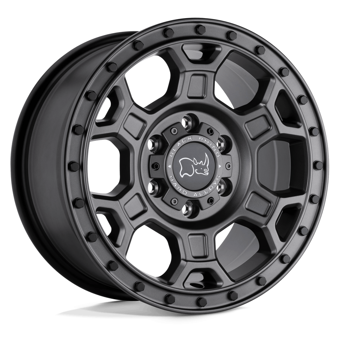 Black Rhino MIDHILL Wheel | Matte Gunmetal W/ Black Bolts