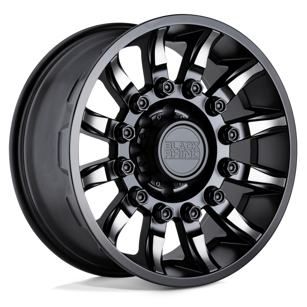 Black Rhino MISSION Wheel | Matte Black W/ Machined Tinted Spokes
