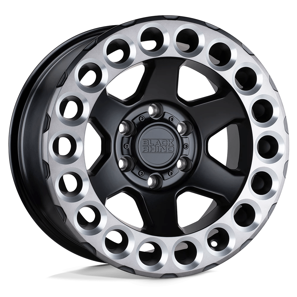 Black Rhino ODESSA Wheel | Matte Black W/ Machined Tint Lip & Milled Rings