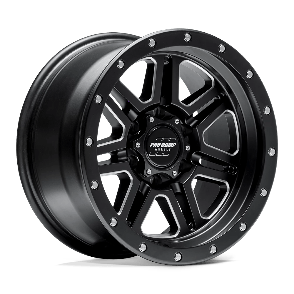 Pro Comp PA62 APEX Wheel | Satin Black Milled