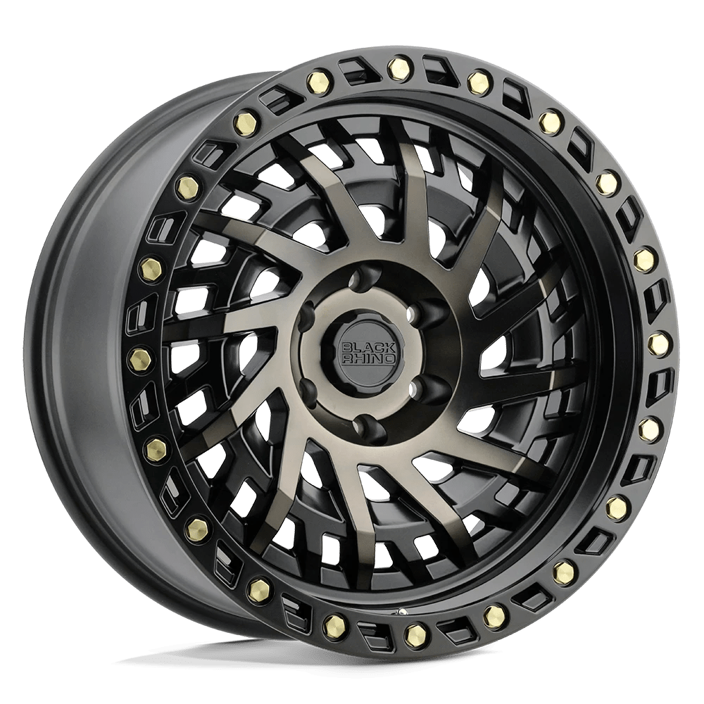 Black Rhino SHREDDER Wheel | Matte Black W/ Machined Dark Tint