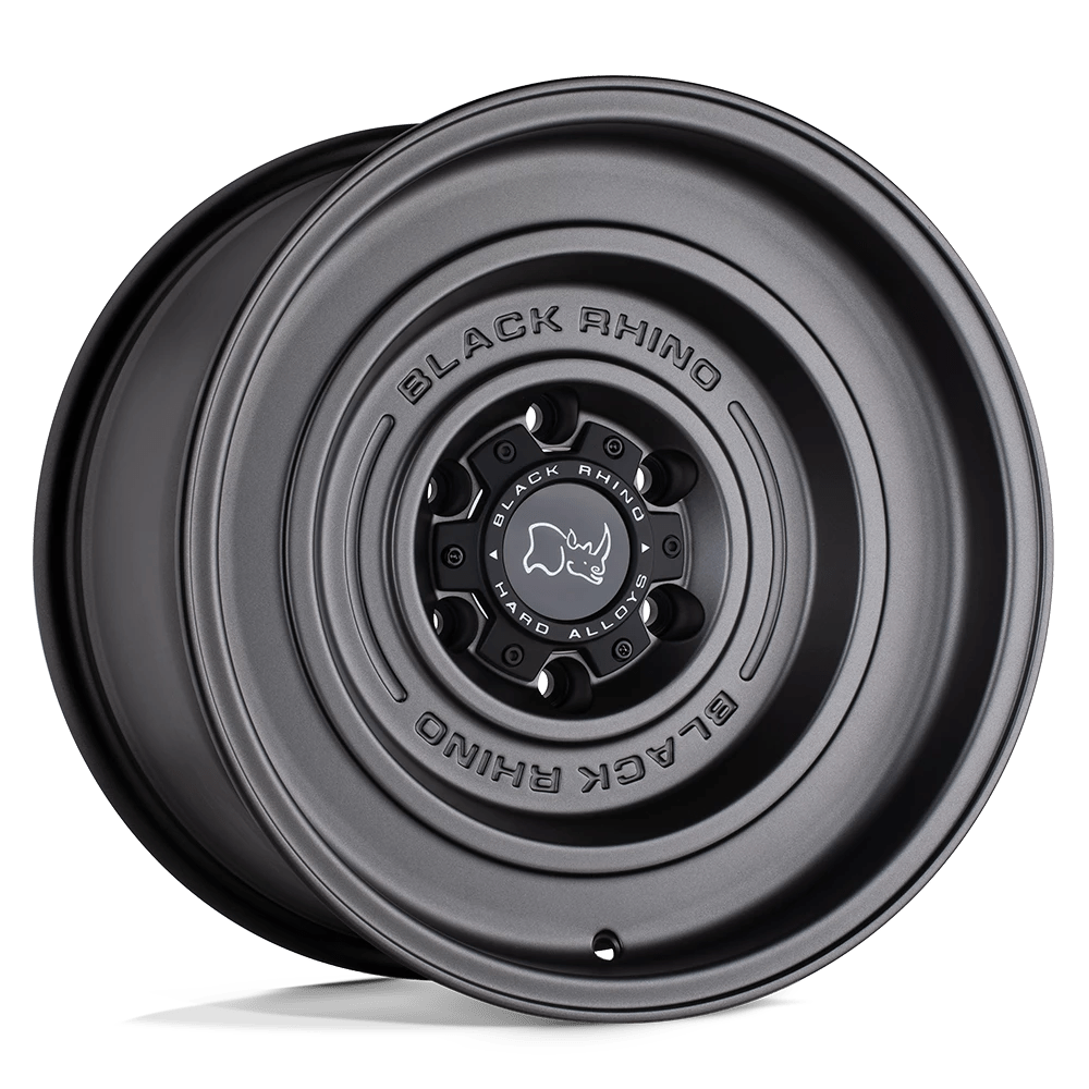 Black Rhino SOLID Wheel | Matte Gun Black
