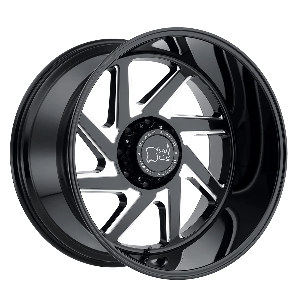 Black Rhino SWERVE Wheel | Gloss Black W/ Double Milled Spokes