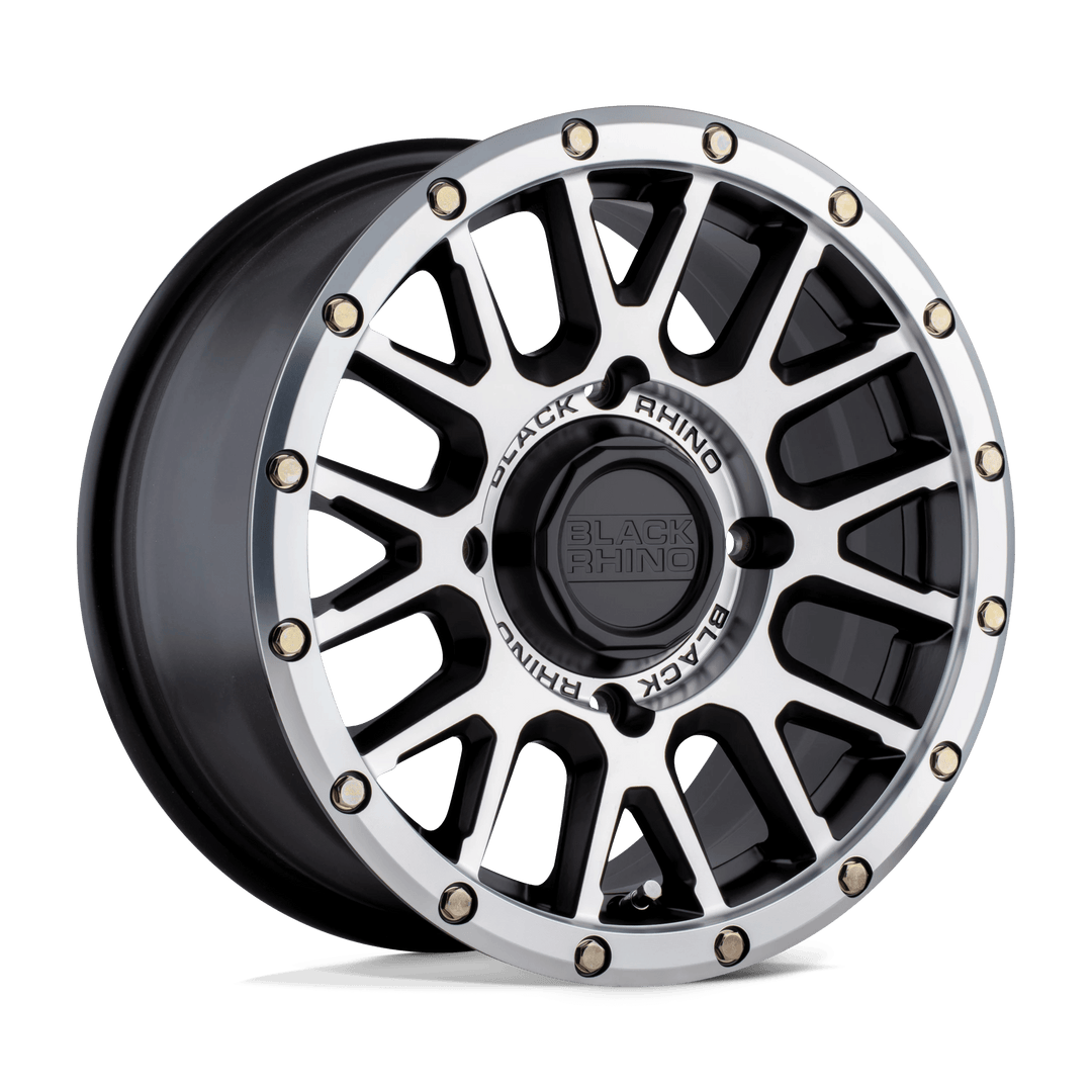 Black Rhino Powersports LA PAZ UTV Wheel | Semi Gloss Black W/ Machined Face