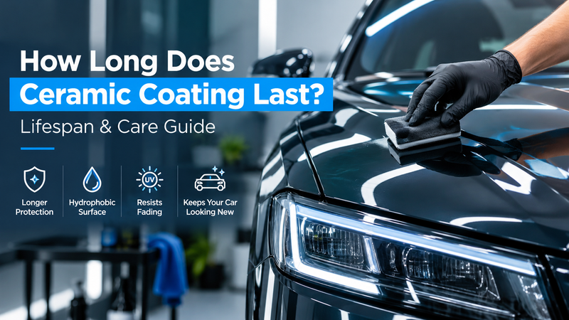 How Long Does Ceramic Coating Last? Lifespan, Maintenance & What to Expect
