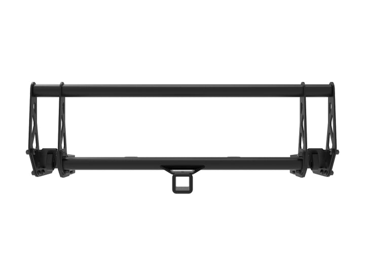 aFe Terra Guard Bull Bar with Hitch Receiver for RAM 1500 2019-2020 - Black Finish, Heavy-Gauge Steel