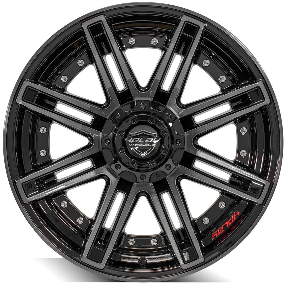 4PLAY Gen2 4P08 Wheel | Gloss Black