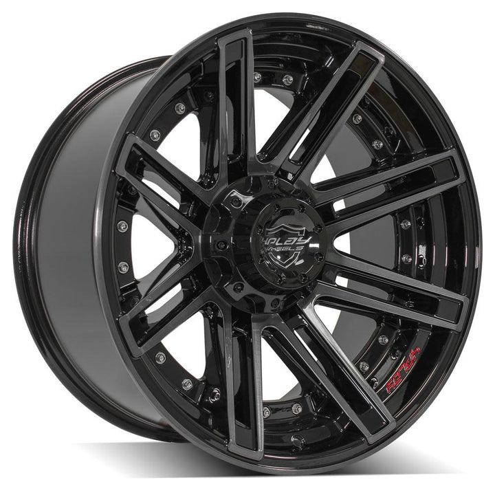4PLAY Gen2 4P08 Wheel | Gloss Black