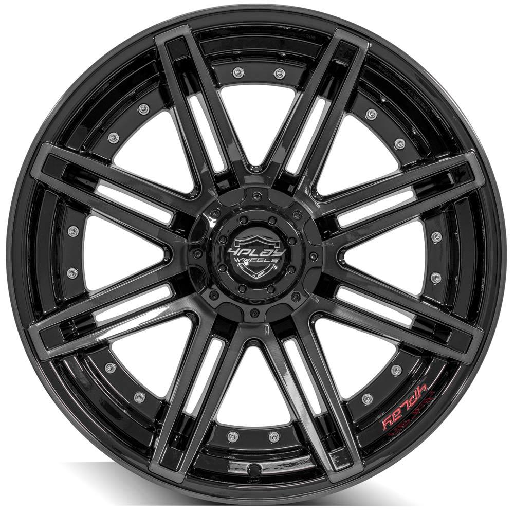 4PLAY Gen2 4P08 Wheel | Gloss Black
