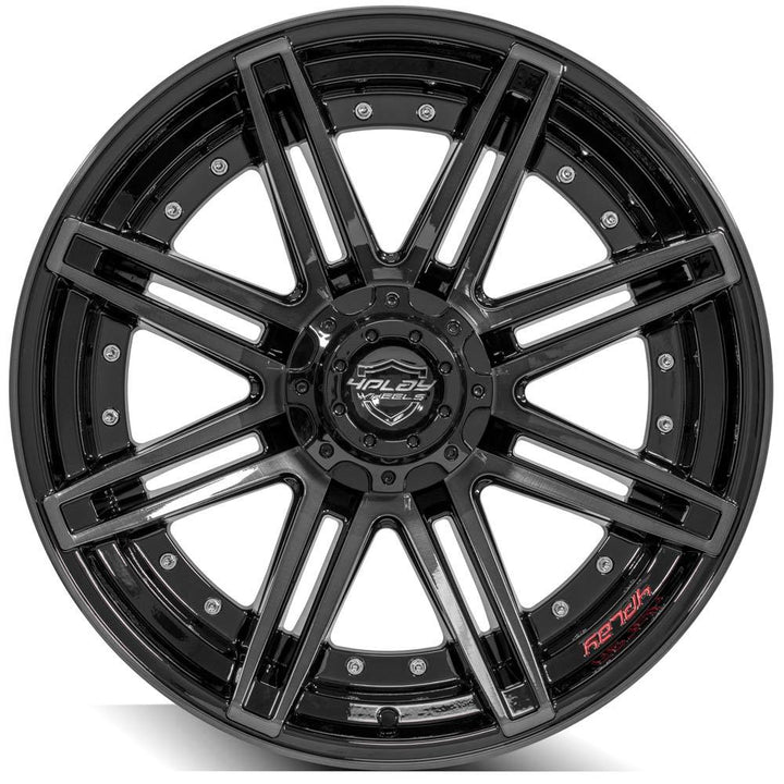 4PLAY Gen2 4P08 Wheel | Gloss Black