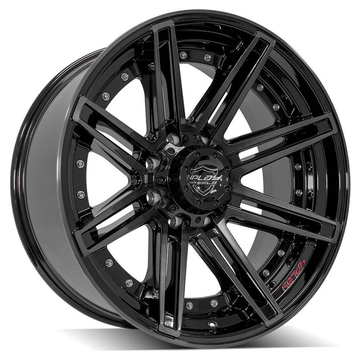 4PLAY Gen2 4P08 Wheel | Gloss Black