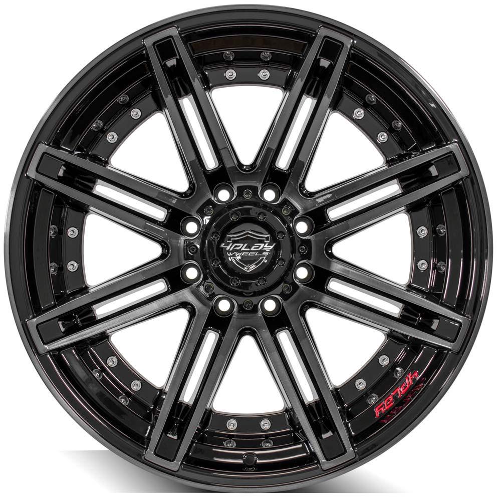 4PLAY Gen2 4P08 Wheel | Gloss Black