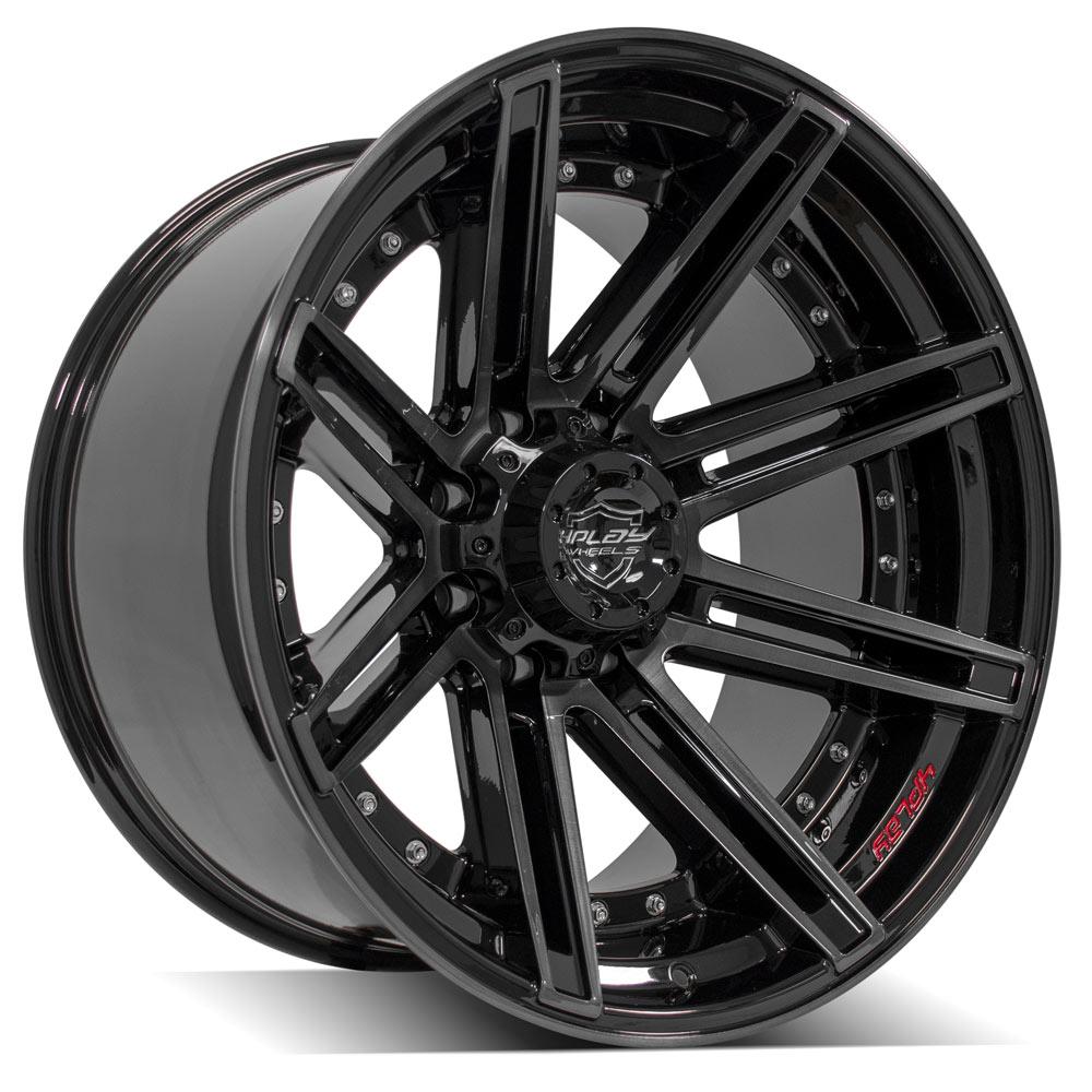 4PLAY Gen2 4P08 Wheel | Gloss Black