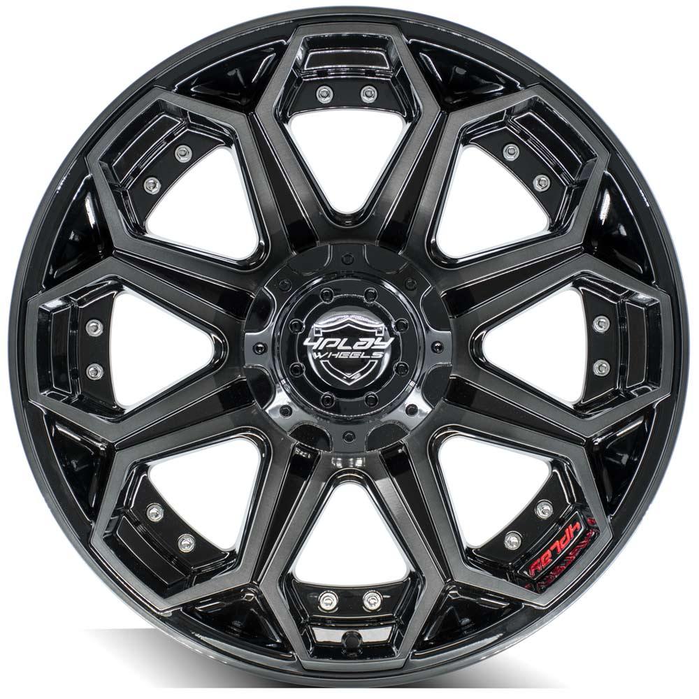 4PLAY Gen2 4P80R Wheel | Brushed Black