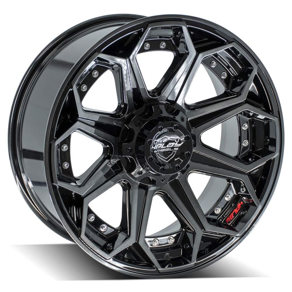 4PLAY Gen2 4P80R Wheel | Brushed Black