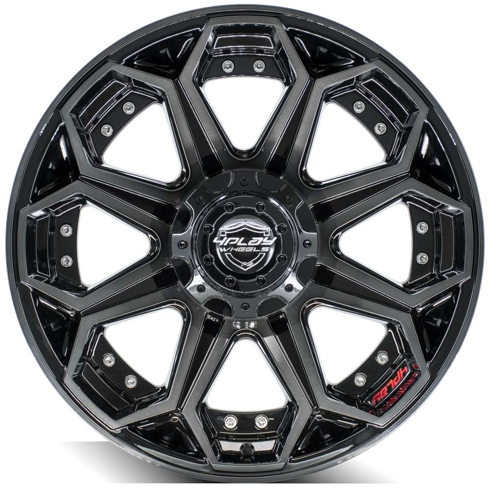4PLAY Gen2 4P80R Wheel | Brushed Black