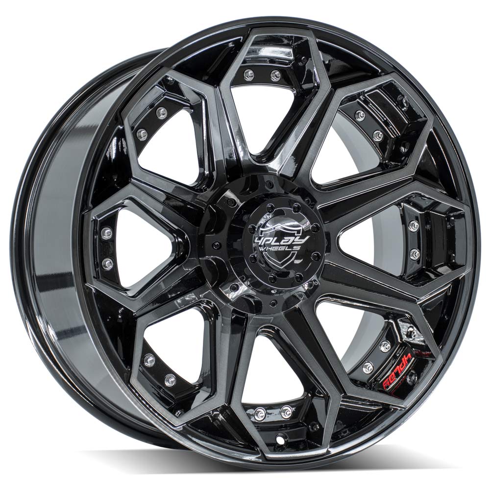4PLAY Gen2 4P80R Wheel | Brushed Black