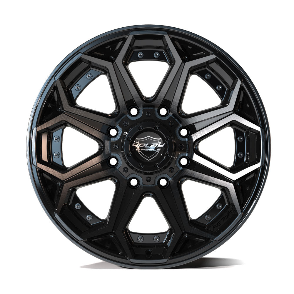 4PLAY Gen2 4P80R Wheel | Brushed Black