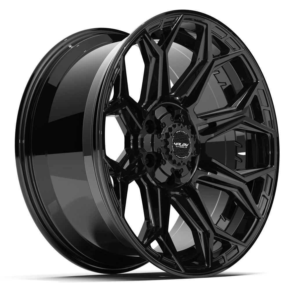 4PLAY Wheels Gen3 20x9 Gloss Black - 4P83 6x5.5 & 6x135mm Bolt Pattern Fits Multiple Vehicles